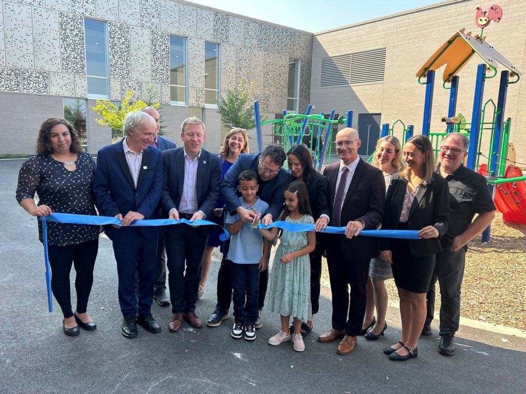 Ecole du Parc de la Montagne Inauguration